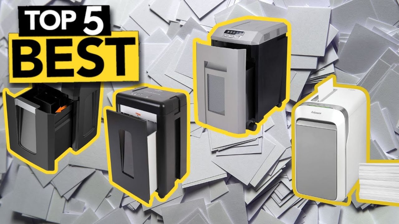 TOP 5 Best Paper Shredder for Your Home Office [ Buyer's Guide ]