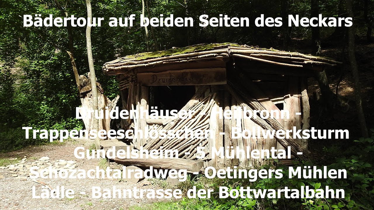 Bädertour auf beiden Seiten des Neckars - Heilbronn - Gundelsheim - Bad Wimpfen - Bad Rappenau