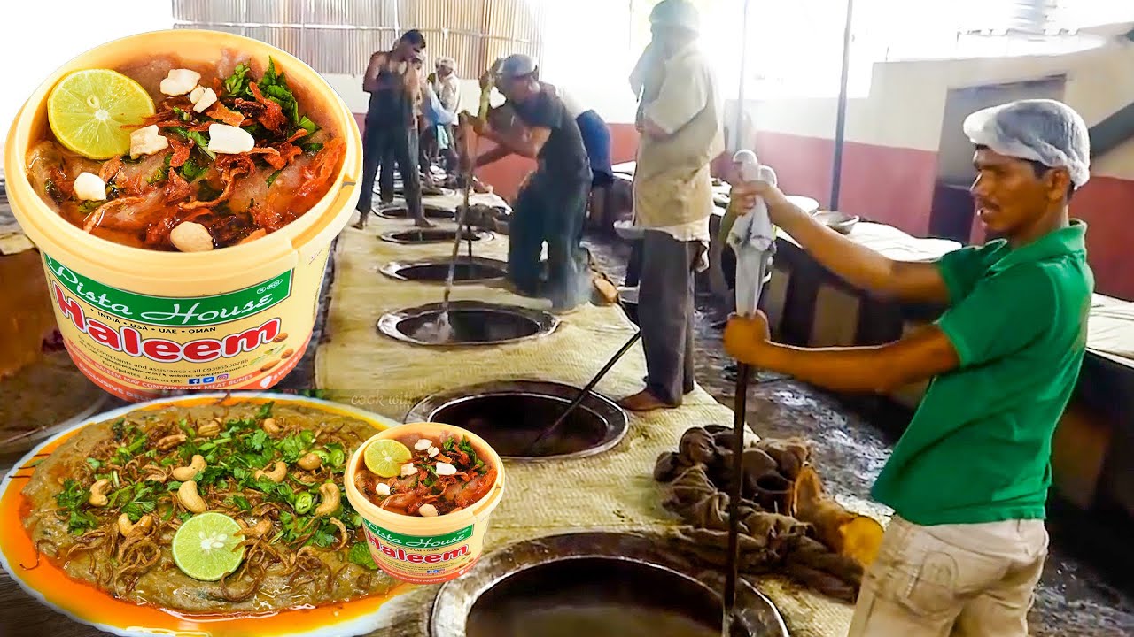 World Famous PISTA HOUSE HALEEM MAKING | पिस्ता हाउस हलीम | Ramzan Special Food