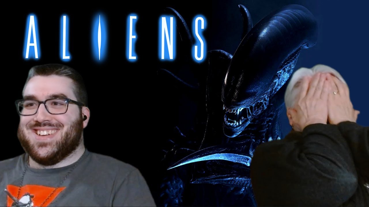 My Mom Watches ALIENS (1986) | Movie Reaction | First Time Watching