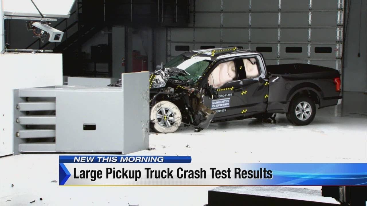 Ford F-150 gets highest rating in new insurance crash tests