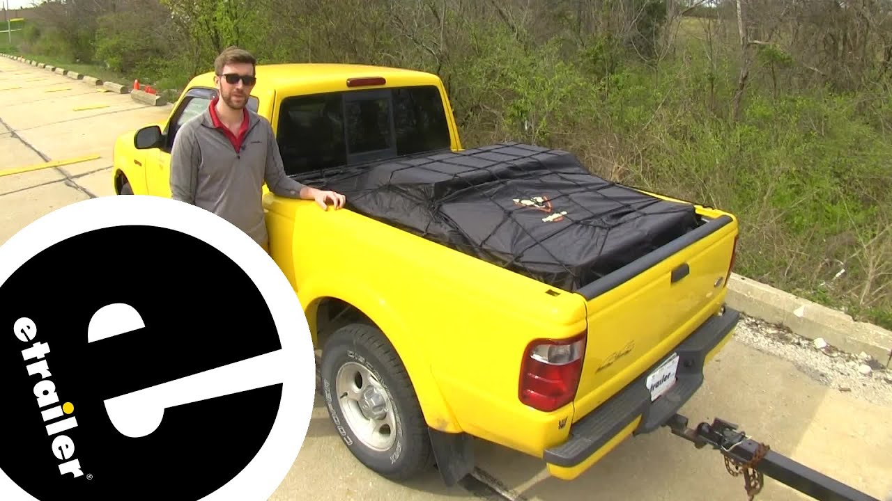 etrailer | Hands-On with the Rightline Gear Truck Bed Cargo Net w/ Integrated Tarp