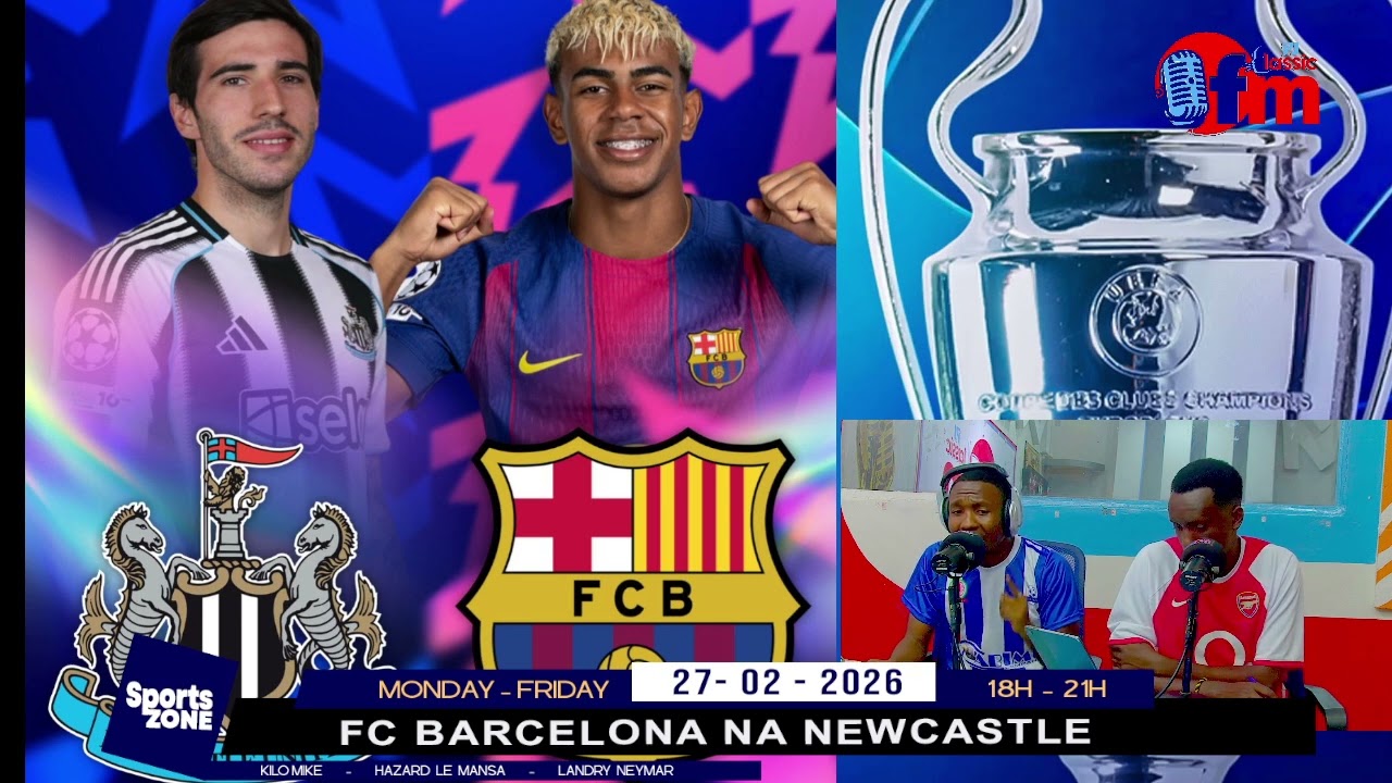 FC BARCELONA IHAWE INZIRA YO GUTWARA UEFA CHAMPIONS LEAGUE?/FLICK AZITWARA GUTE IMBERE YA NEWCASTLE?