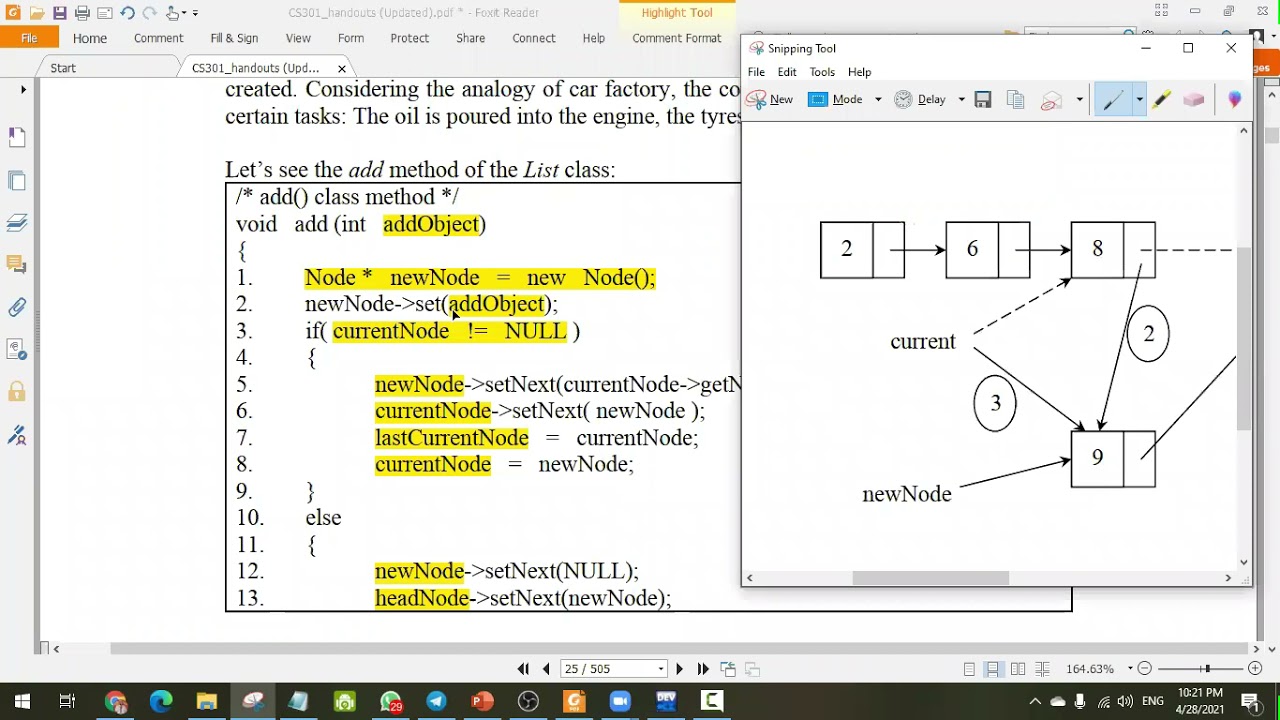 CS301 Data Structure by Sir Habib Ullah Qamar lecture 05 in Urdu / Hindi