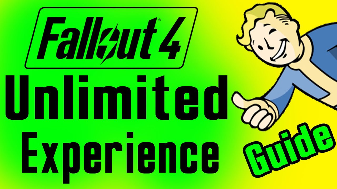 Fallout 4: Unlimited Experience Glitch/Exploit (Guide Level Fast)