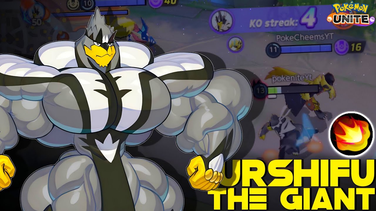 ONE SHOT URSHIFU BECOMES INSANELY STRONG WHEN I USED SURGING STRIKE BUILD ON IT 😲 | POKEMON UNITE