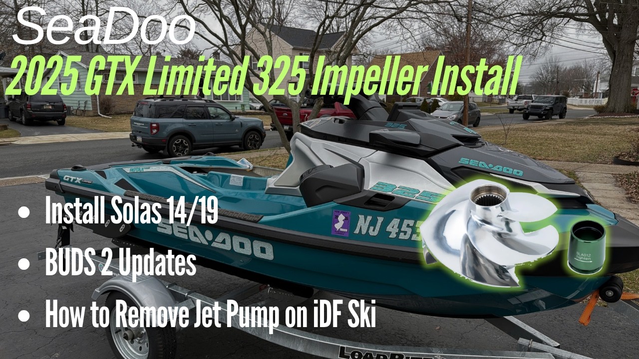SeaDoo // Как установить импеллер Solas на GTX Limited 325