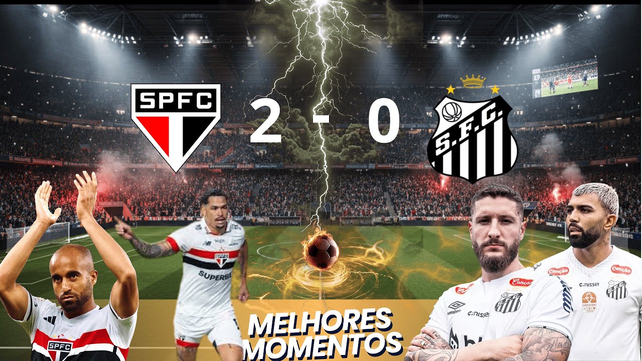 Paulistão: São paulo leva a melhor em cima dos Santos