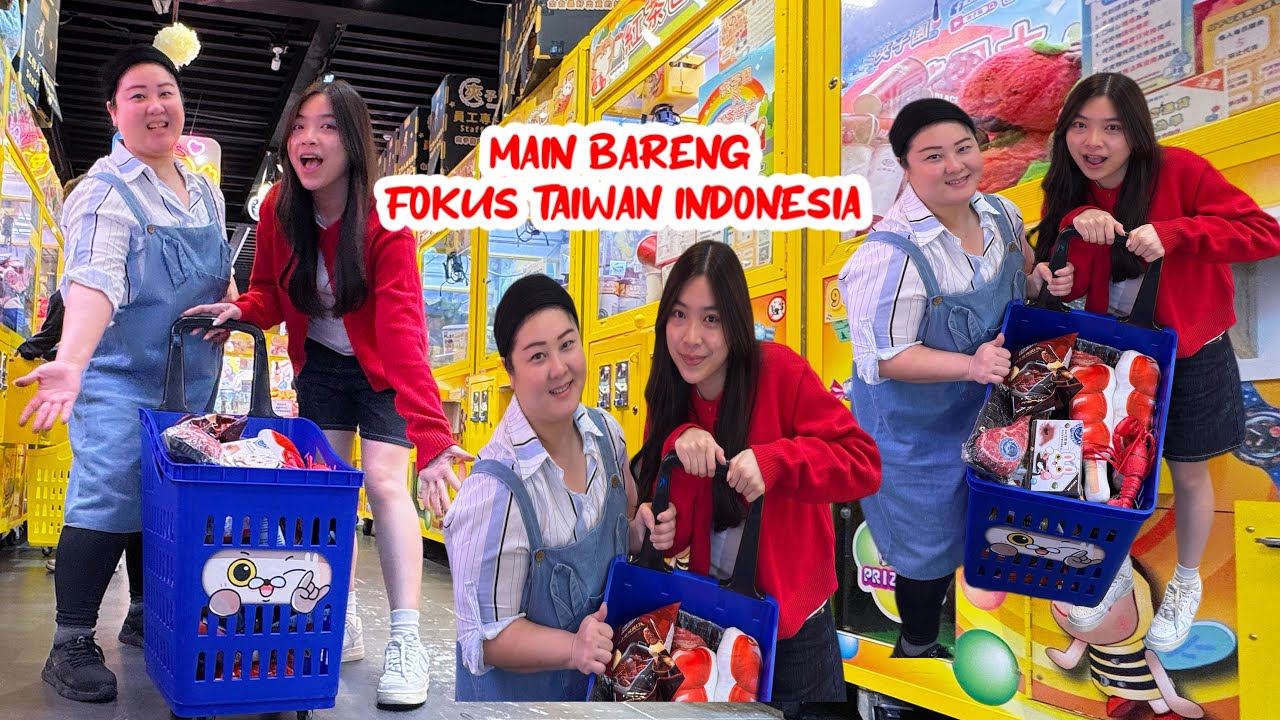 MAIN BARENG FOKUS TAIWAN INDONESIA , CLAW MACHINE, 夾娃娃