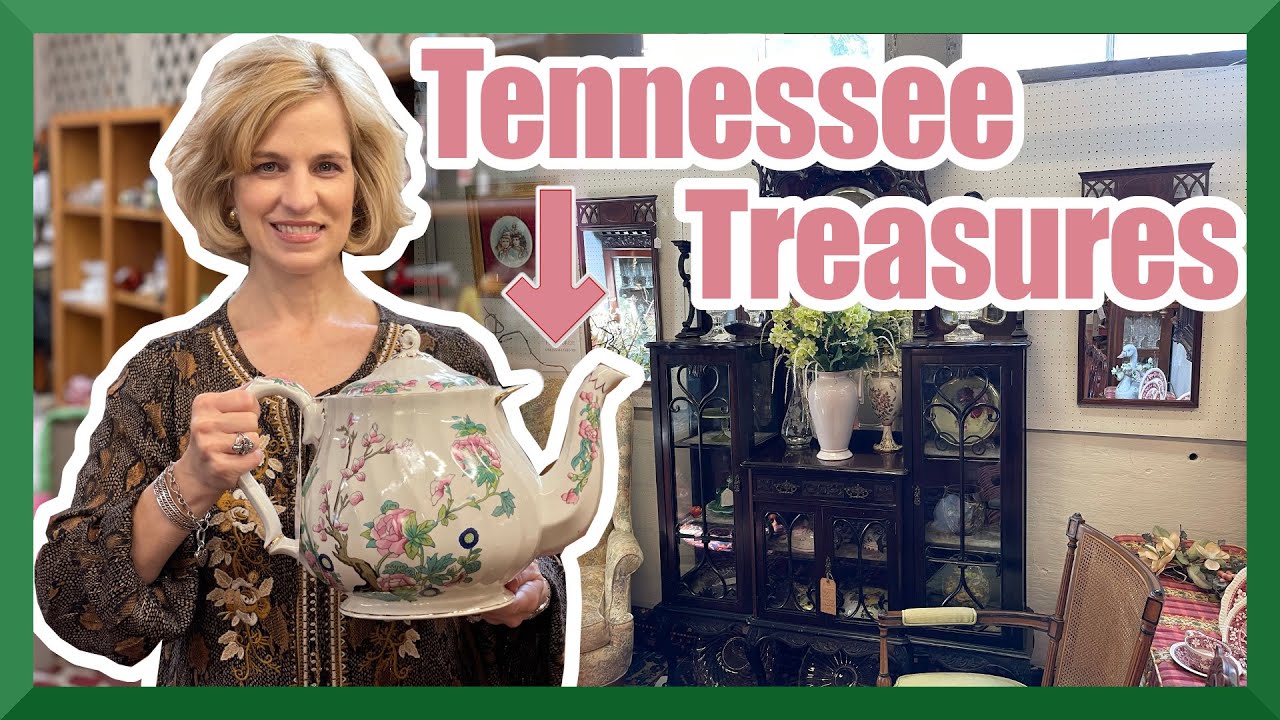 Антикварный магазин Franklin Antique Mall и самый большой чайник, который я когда-либо видел!