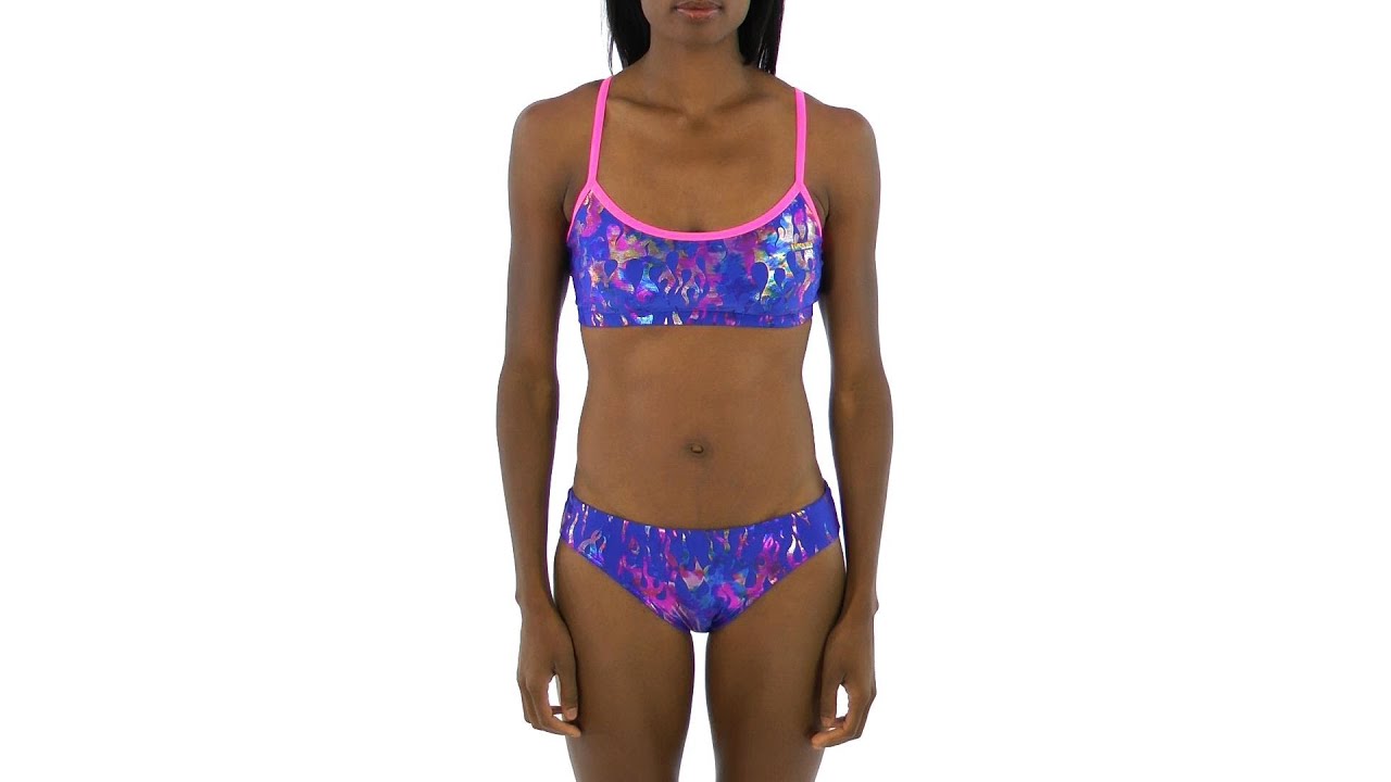 The Finals Auto Flame Work Out Bikini | SwimOutlet.com