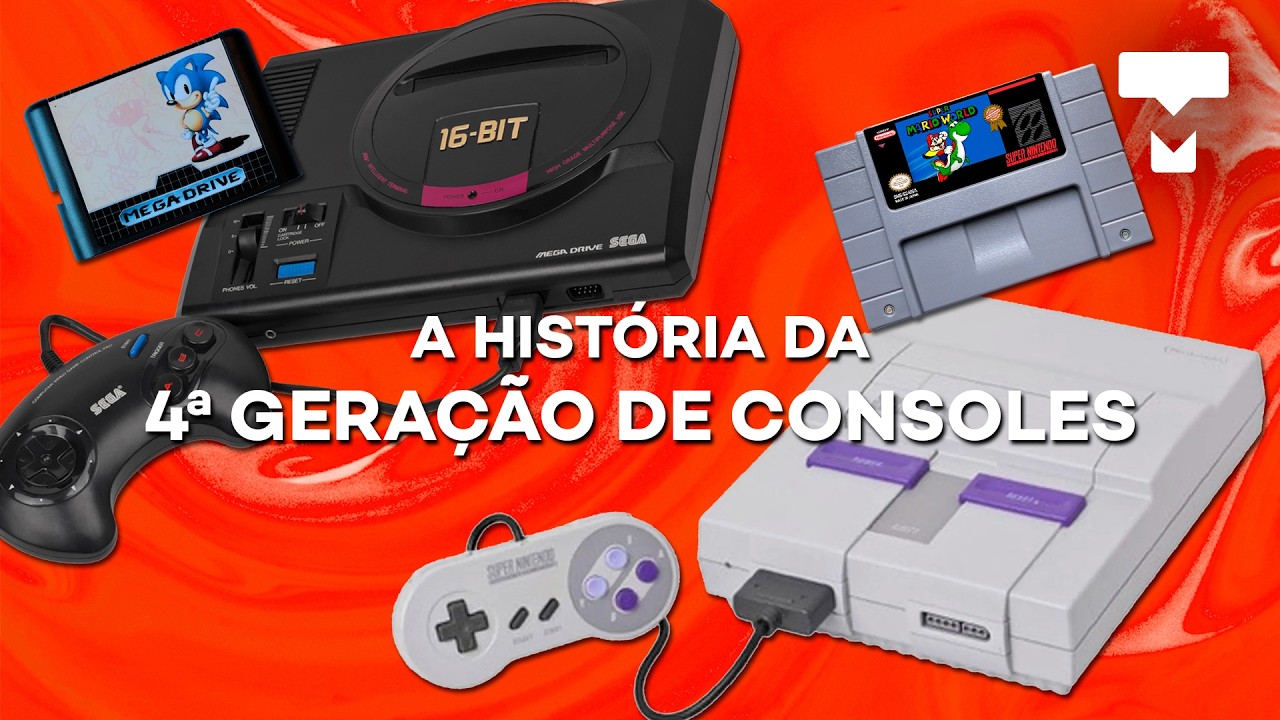 AUGE da guerra NINTENDO X SEGA! A história da 4ª geração de consoles – Historia da Tecnologia