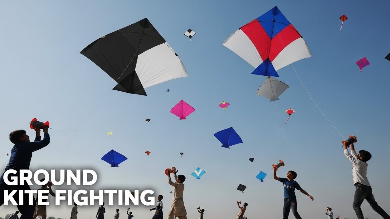 Crazy Ground Kite Fighting | Aaj Sab Ki Kites Kat Gayi 🪁