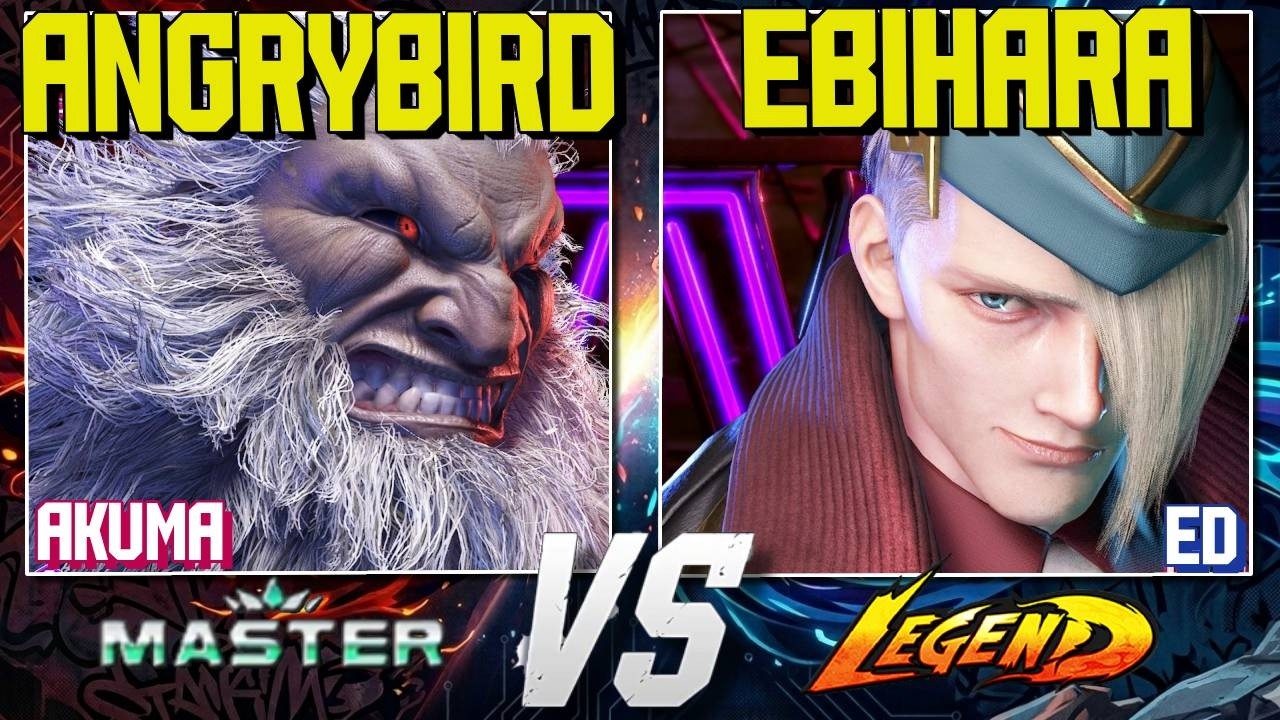 AngryBird (Akuma) vs Ebihara (Ed) 😱 INSANE High-Level SF6 Match 🔥