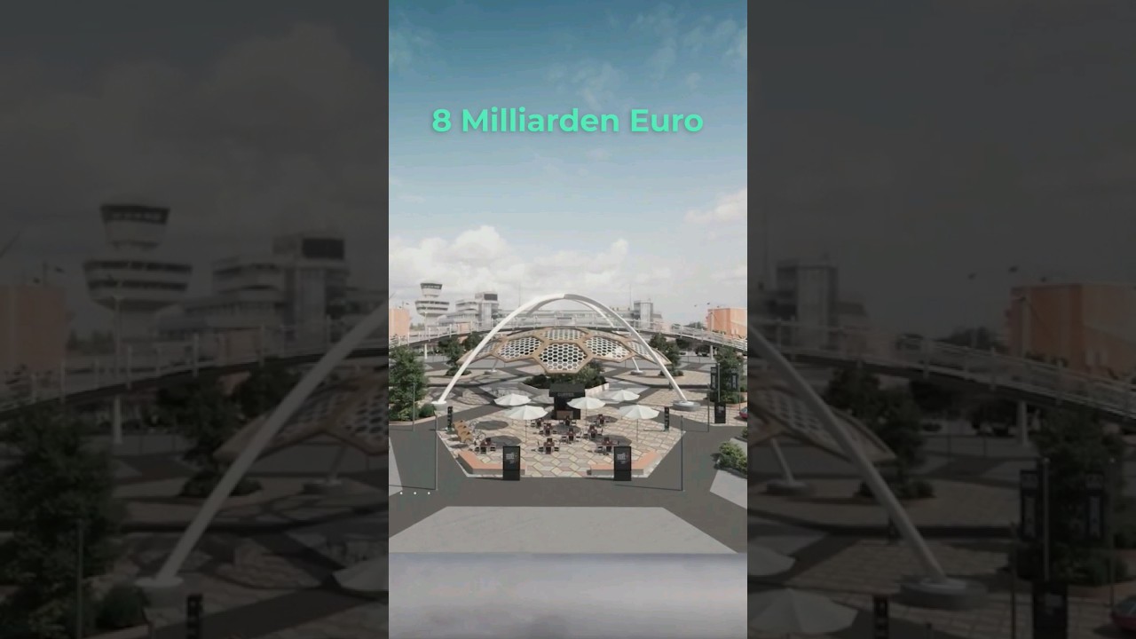 Neues Viertel auf altem Flughafengel&auml;nde f&uuml;r Berlin! #txl #berlin #flughafen