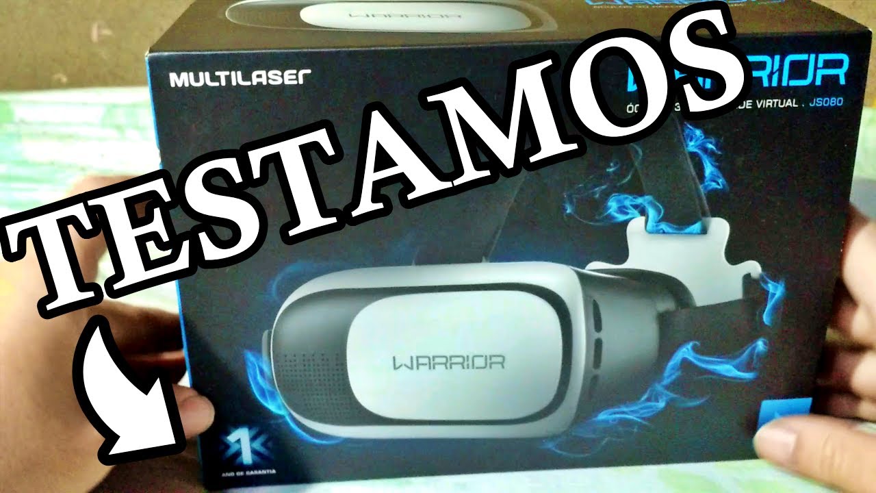 Analise Óculos 3D Warrior Gamers MULTILASER