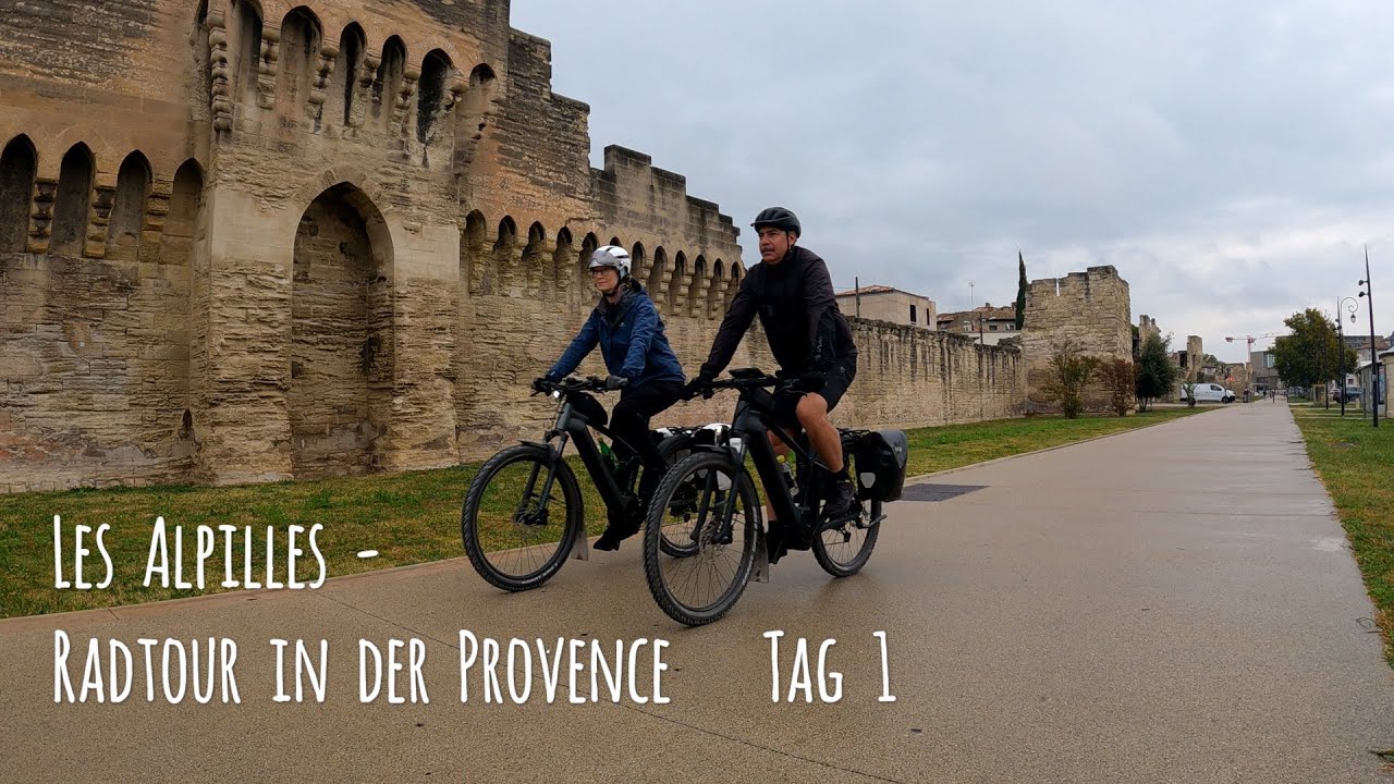 Les Alpilles - Radtour in der Provence - Tag 1