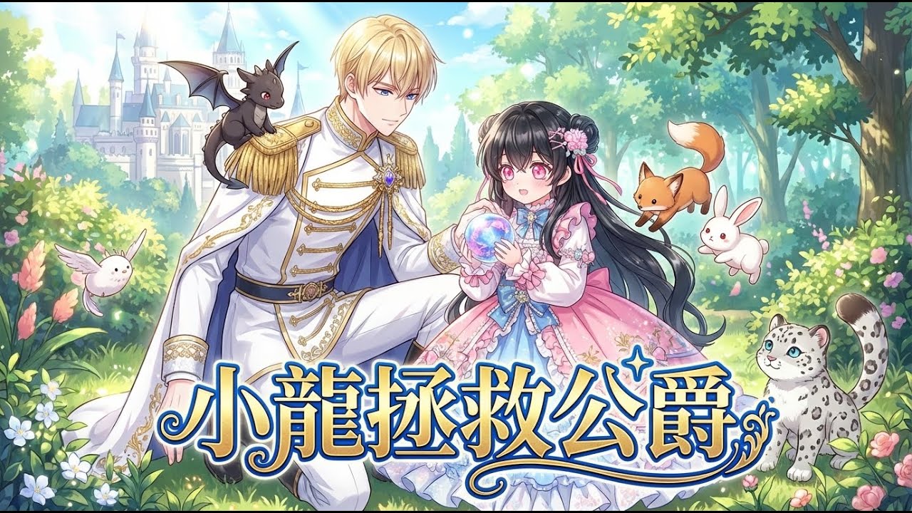 【韩漫解说】《小龙拯救公爵》没落贵族为复兴召唤古兽，却得到自称她“夫君”的幼龙。荒唐却命定，这段奇缘或将成为家族的救赎。#奇幻 #龙 #召唤契约 #贵族复兴 #萌系搭档
