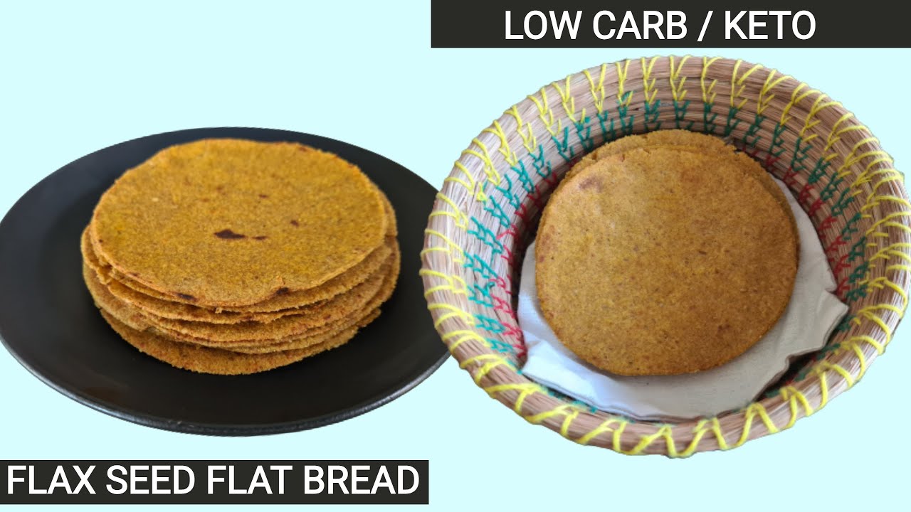 Keto flaxseed flat bread | Keto gluten free thepla | Guilt Free Roti