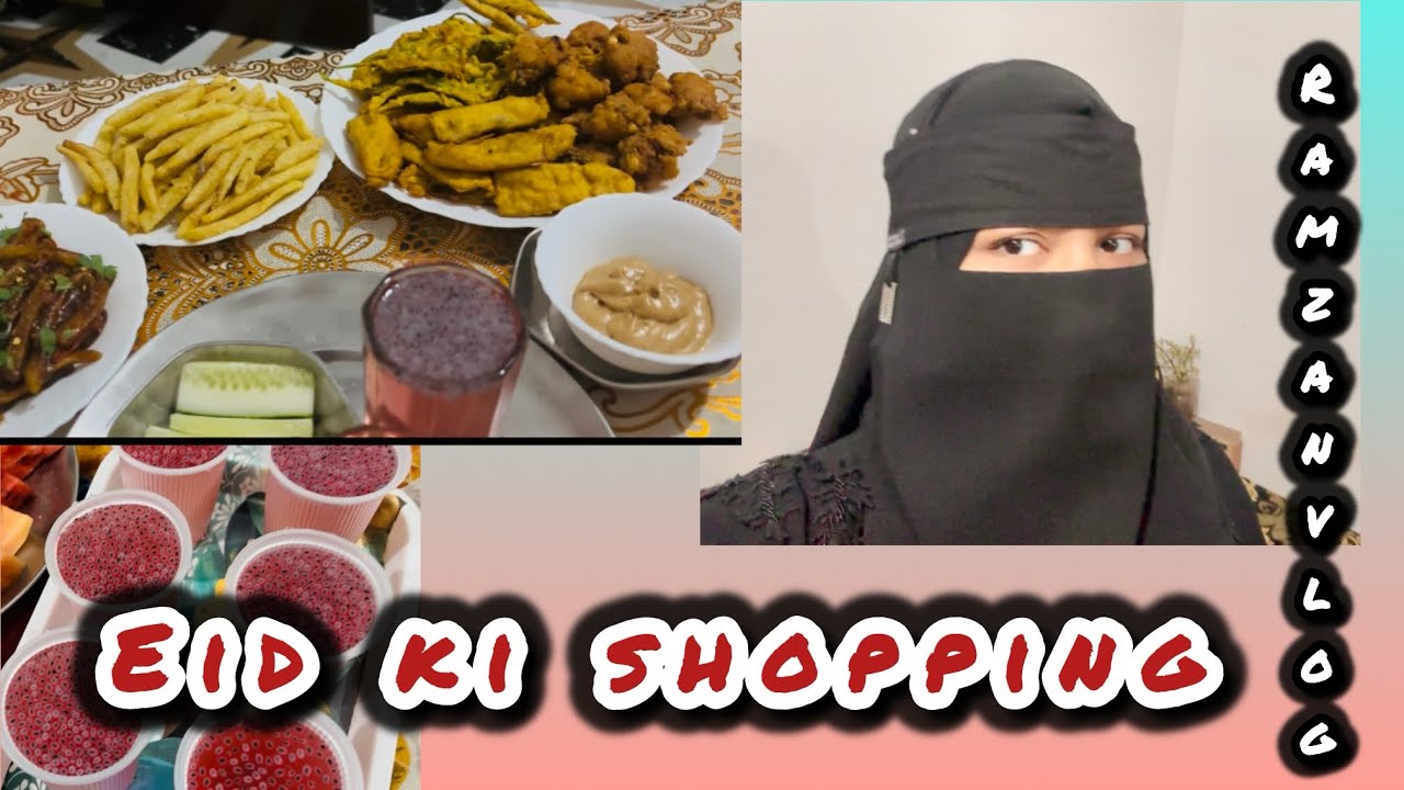 Ramzan vlog🥰Eid ki shopping start😍#sonyrecipevlog #viralvideo 