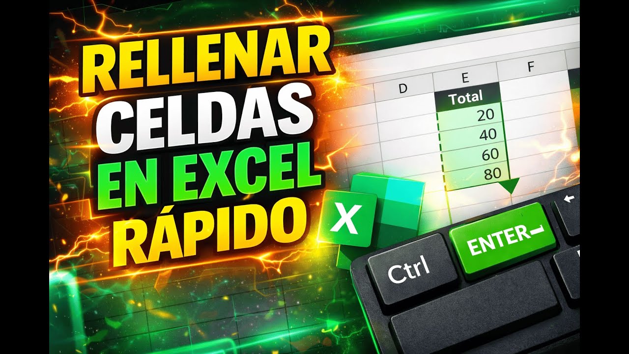 Así se rellenan celdas en Excel sin perder tiempo