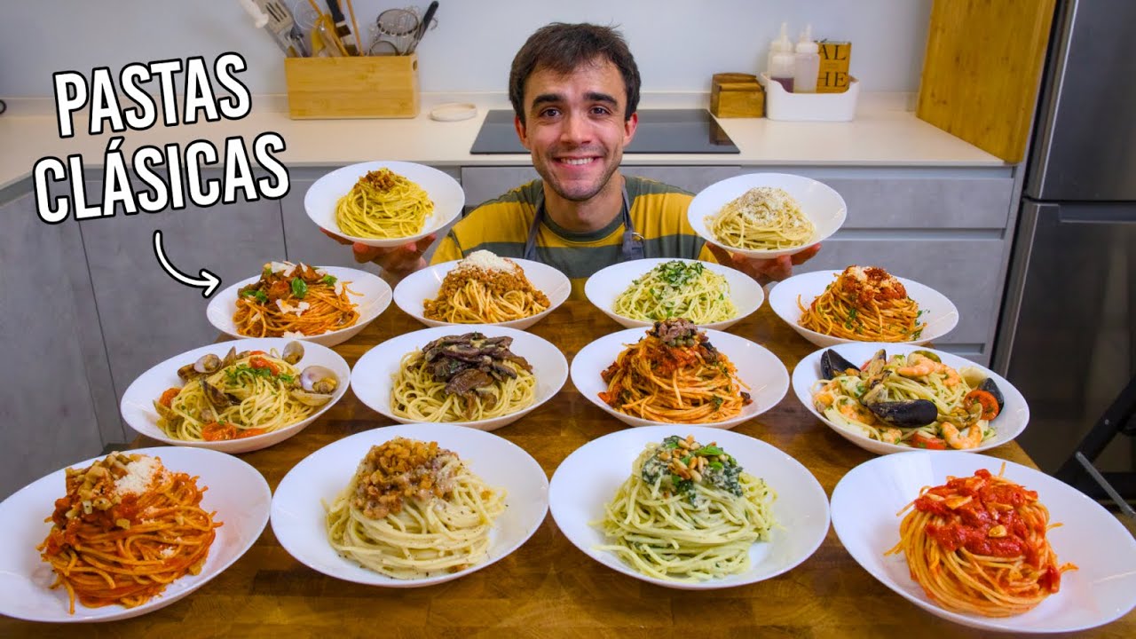Hago todas las pastas clásicas italianas
