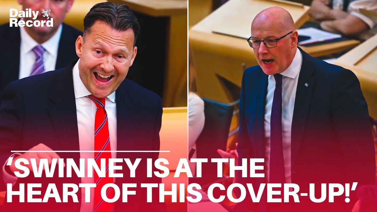 John Swinney RATTLED as he refuses to apologise to SNP, Peter Murrell whistleblowers