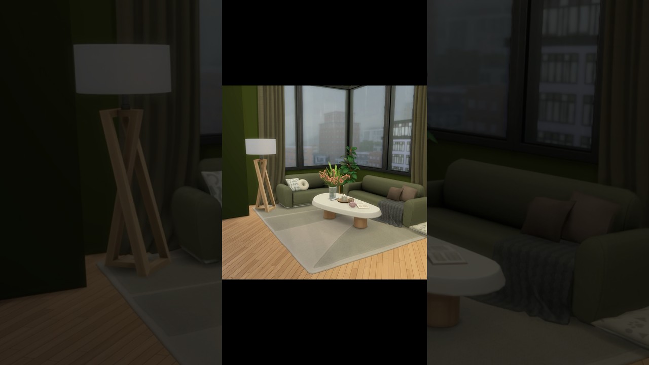 LIVING ROOM STOP MOTION SIMS 