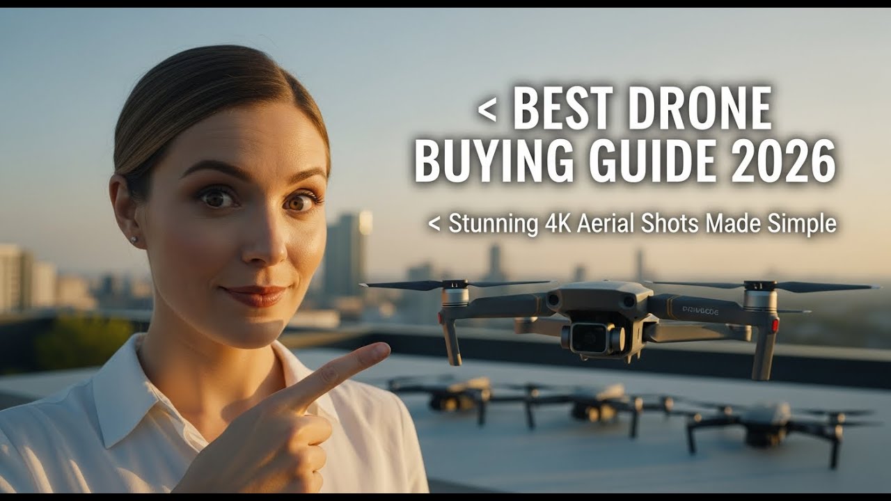 5 Essential Drones Every Beginner Needs for 4K Aerial Photography