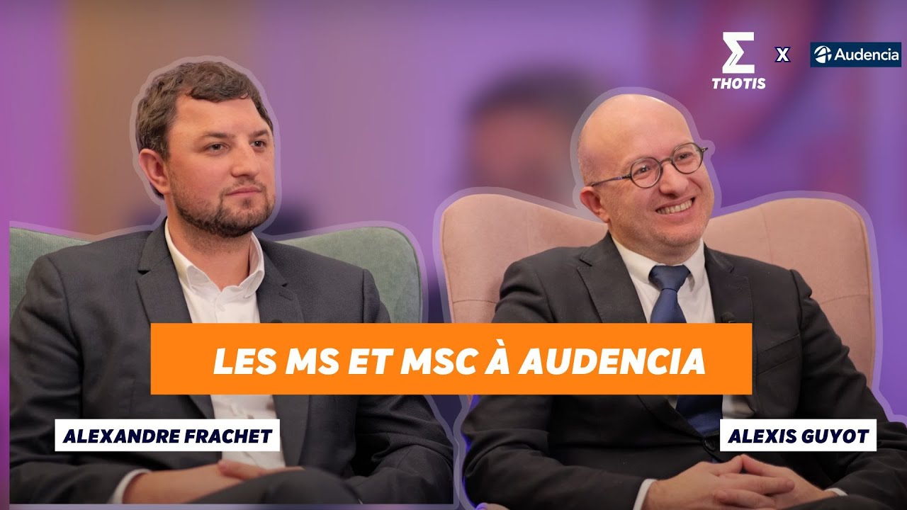 Les MS et MSc à Audencia