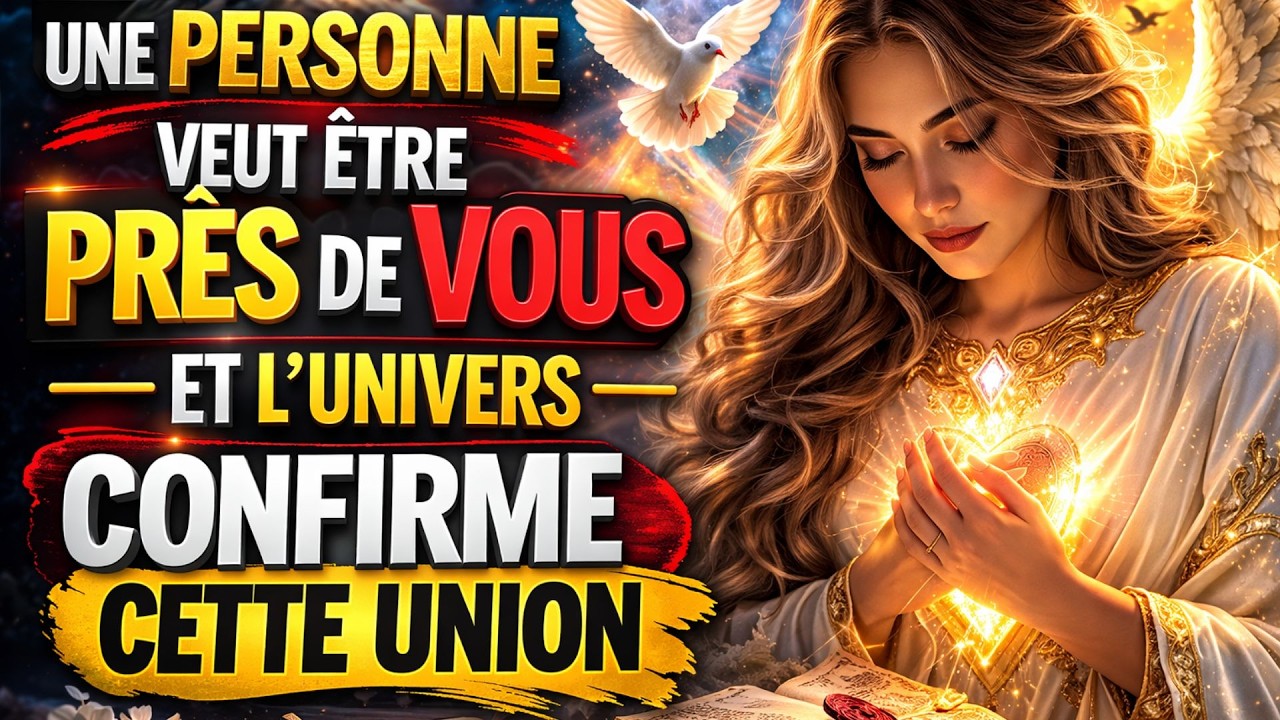 🕊️ UNE PERSONNE VEUT ÊTRE PRÈS DE VOUS ET L’UNIVERS CONFIRME CETTE UNION