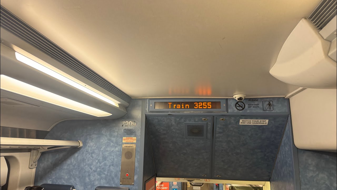 New Jersey Transit North Jersey Coast Train 3255 Full Ride Penn Station to Long Branch 8/12/25