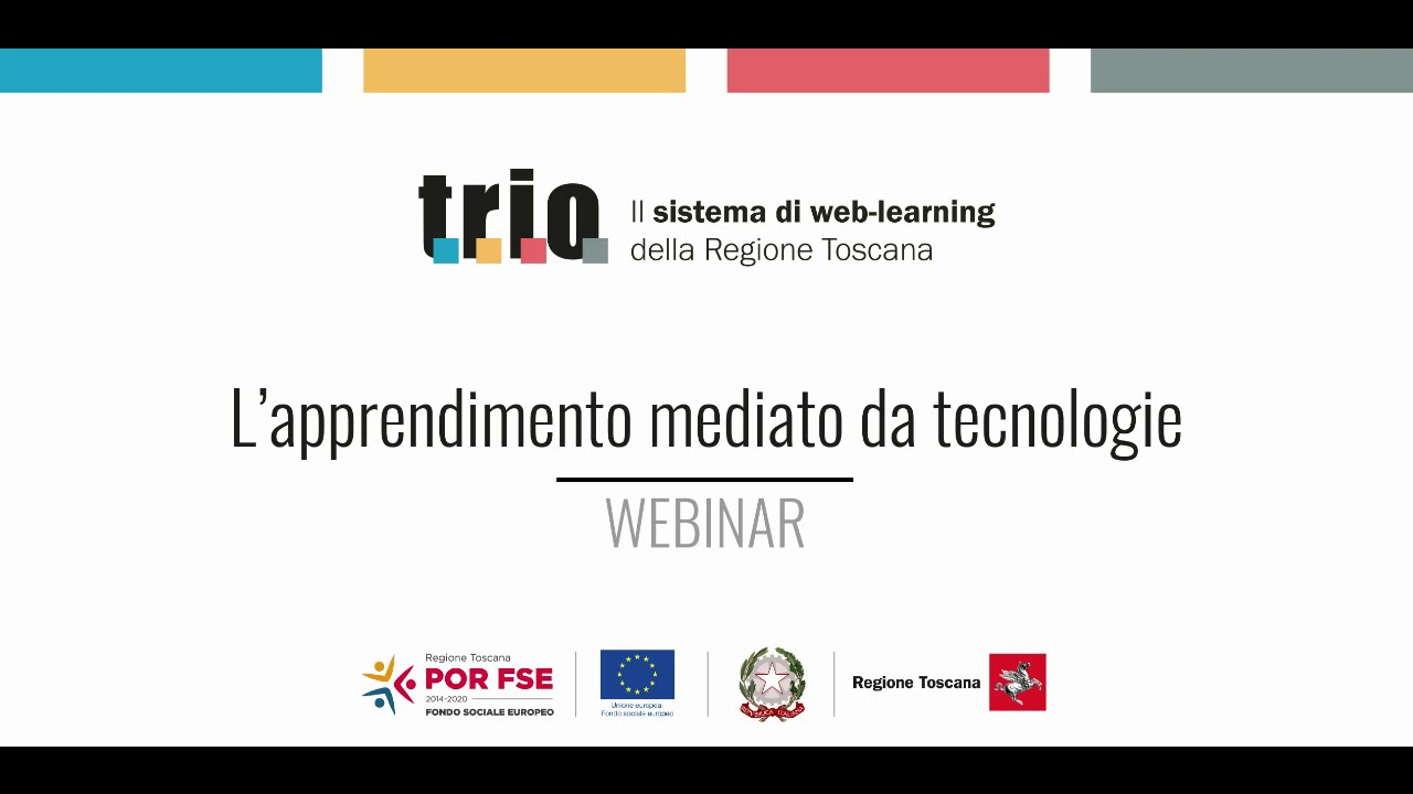 L'apprendimento mediato da tecnologie