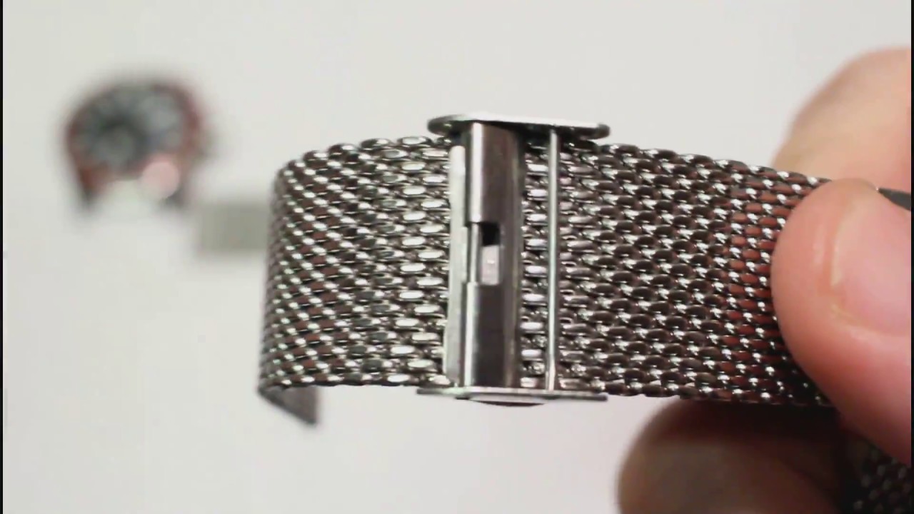 Сетчатый браслет Watchgecko против дешевой китайской версии