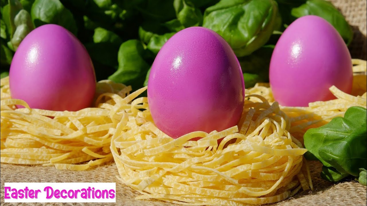 Easter decorations ideas for Easter 2026