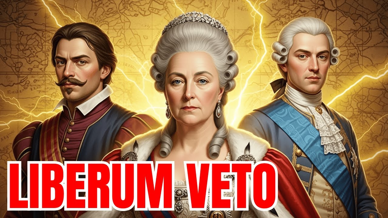 DLACZEGO POLSKA MIAŁA SŁABĄ WŁADZĘ CENTRALNĄ? LIBERUM VETO — CAŁA HISTORIA. [PODCAST HISTORYCZNY]