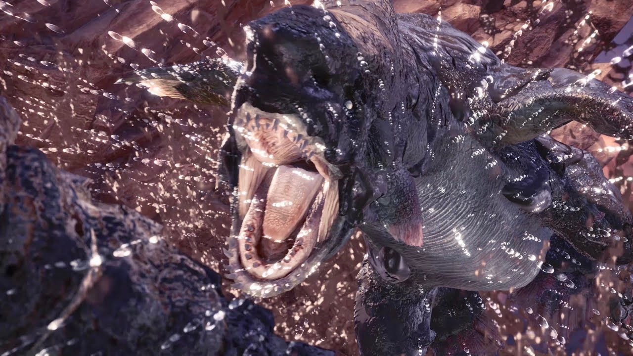 Monster Hunter World: Jyuratodus Boss Fight #5 (Solo / Hammer)