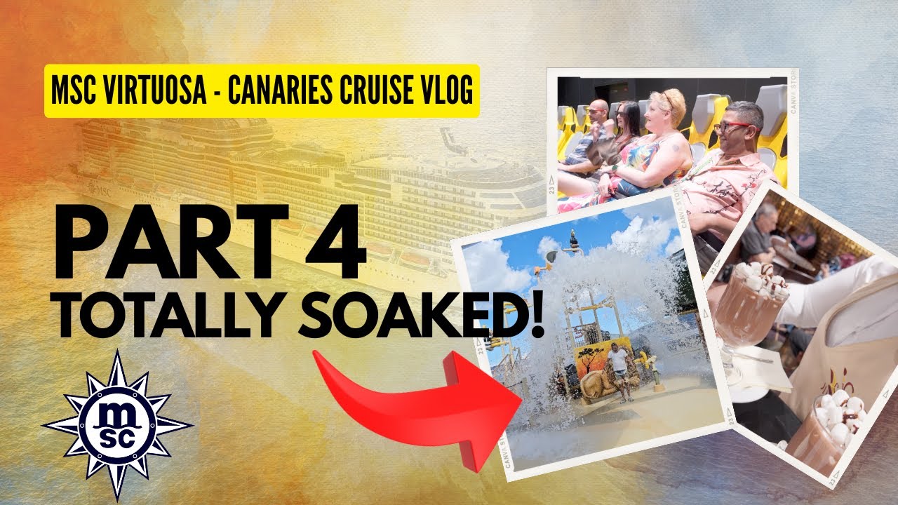 MSC Virtuosa Cruise Part 4: Funchal Fun, Aquapark, XD Cinema, Steak & Karaoke!