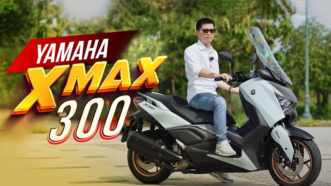 Trải nghiệm Yamaha XMAX 300: Mạnh mẽ và tiện nghi, đi làm hay đi chơi đều hợp lý