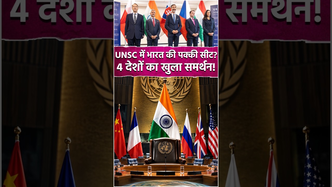UNSC Mein India Ki Permanent Seat: V4 Ka Support, Phir Bhi Kahan Atki Baat?