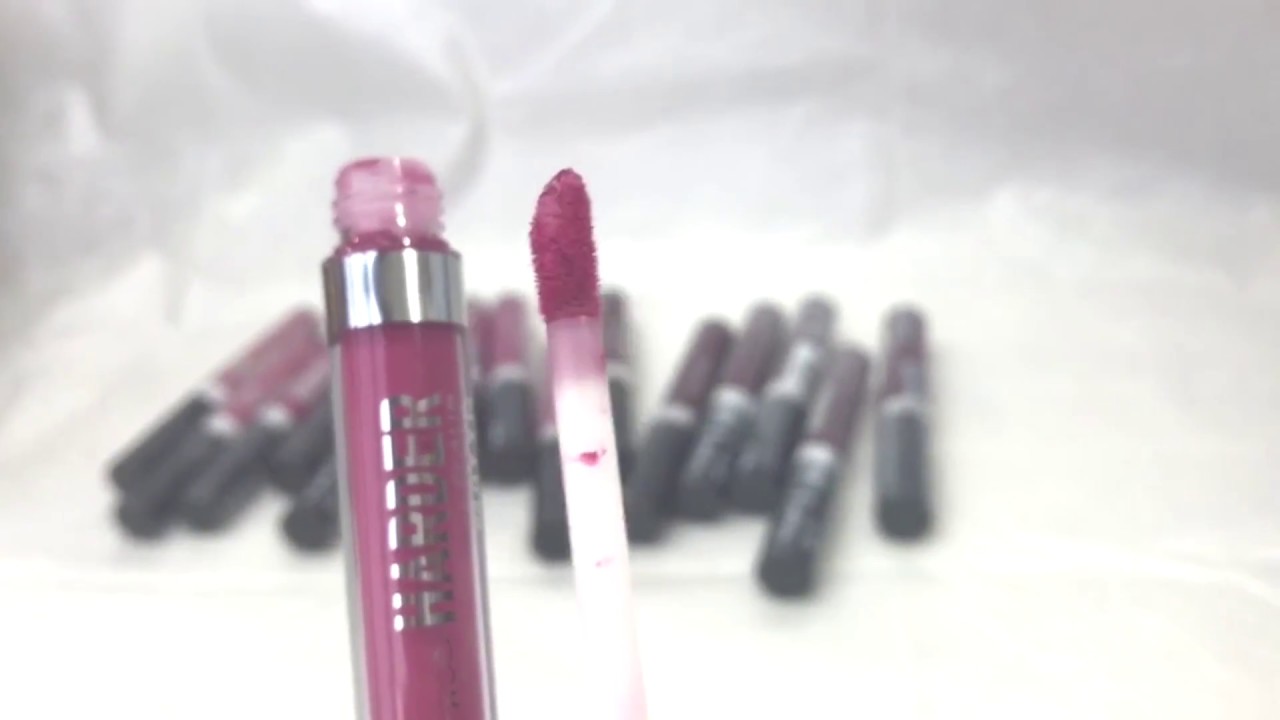 รีวิว 4U2 Kiss Me Harder X Bloggers ลิปแมท เฉดสีใหม่ Limited Edition