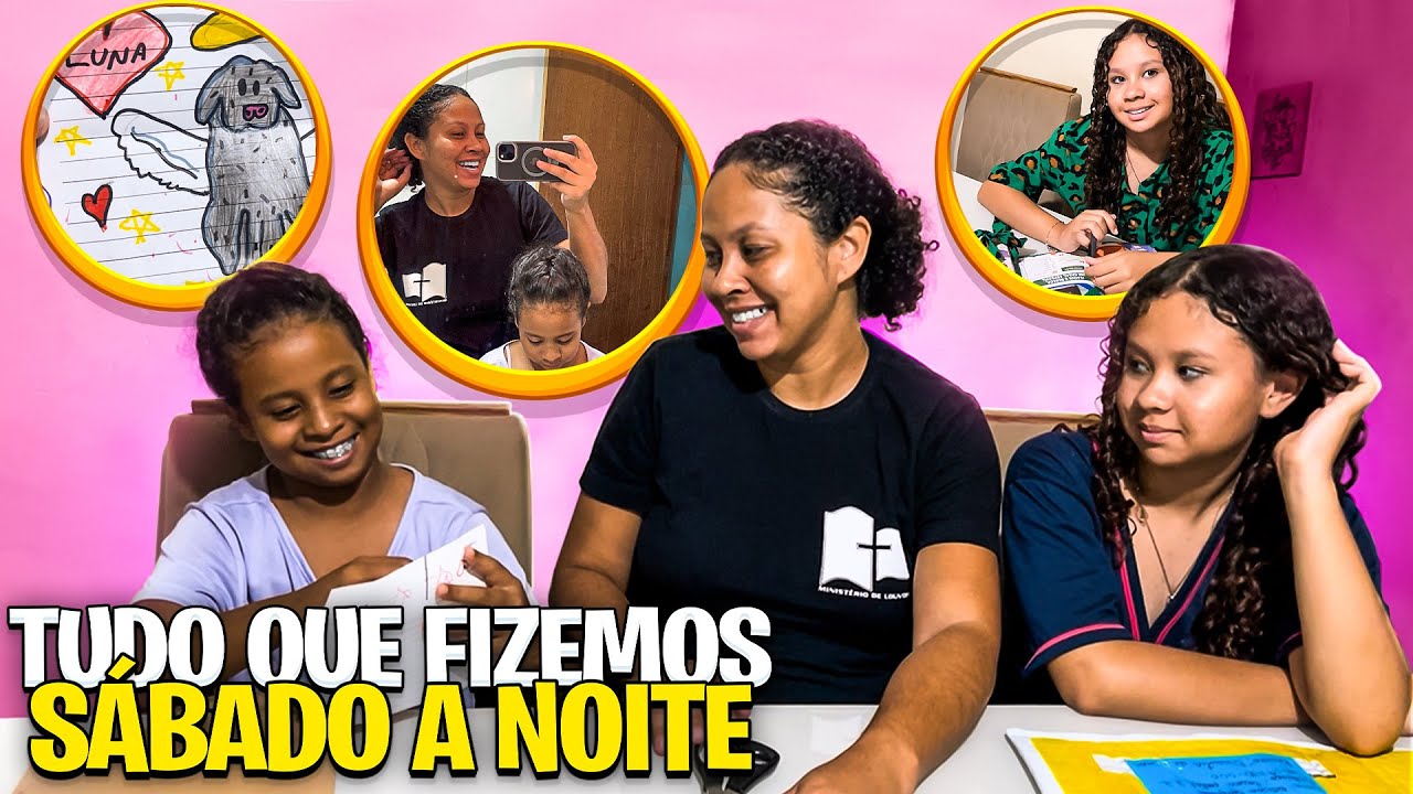VLOG da NOITE das MINHAS FILHAS‼️FICAMOS IMPRESSIONADAS COM O QUE CHEGOU PRA GENTE😱🥹