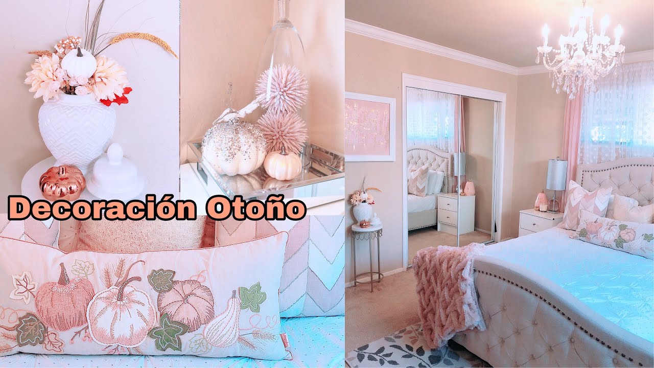 Ideas Para Decorar Tu Cuarto Sencillo Pero Elegante Para Esté Otoño 2019/ Decora Con Poco Dinero