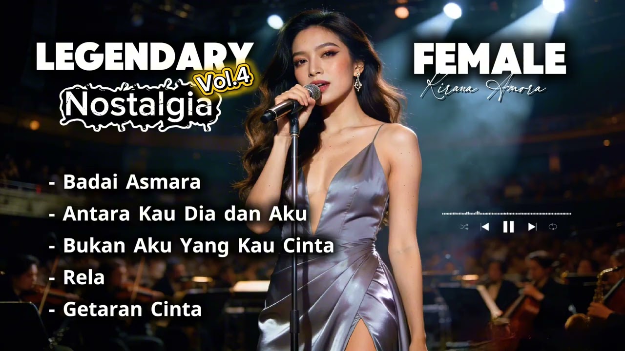 Bikin Hati Nostalgia! ✨ Legendary Female Nostalgia Vol.4 – Female Hits Cover Kirana Amora