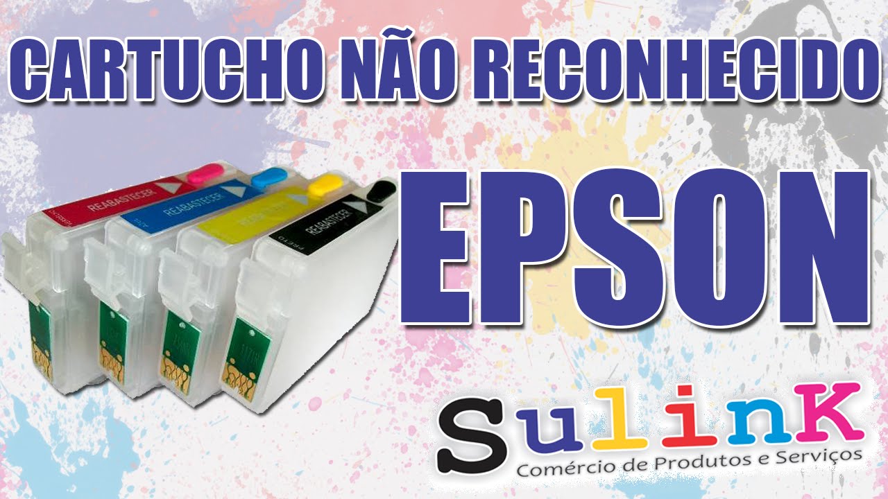 EPSON: Cartucho não reconhece - Bulk Ink ou Cartucho Recarregável com Bateria - #SULINK