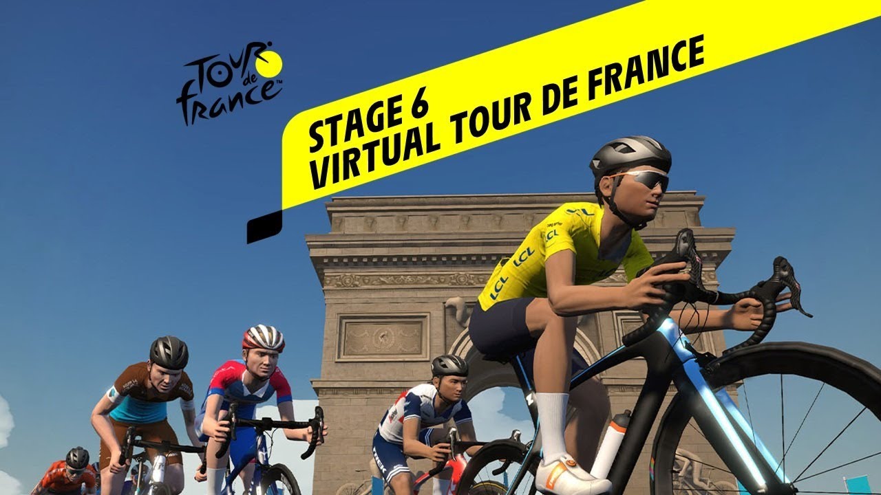 Virtual Tour de France 2020 - Live Stage 6