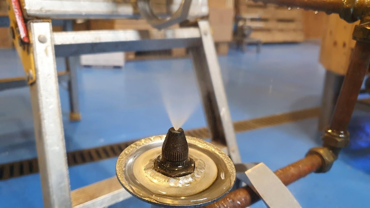 Condenser Flue Spray Jets