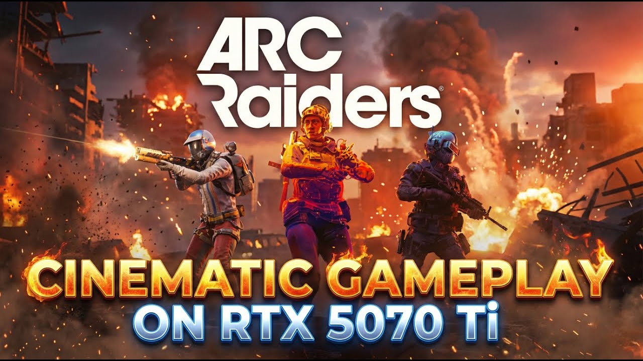 ARC Raiders: 4K Ultra Cinematic Gameplay on RTX 5070 Ti (No Commentary)