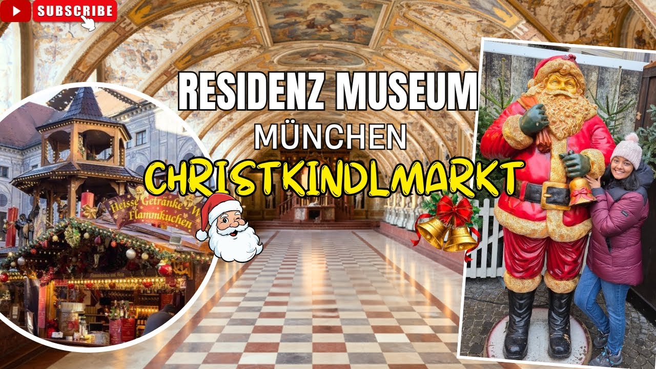 Day 3: Munich Residence Palace & Christmas Market Germany 2025|Ticket| Chimney Cake-Food-Tour & Tips