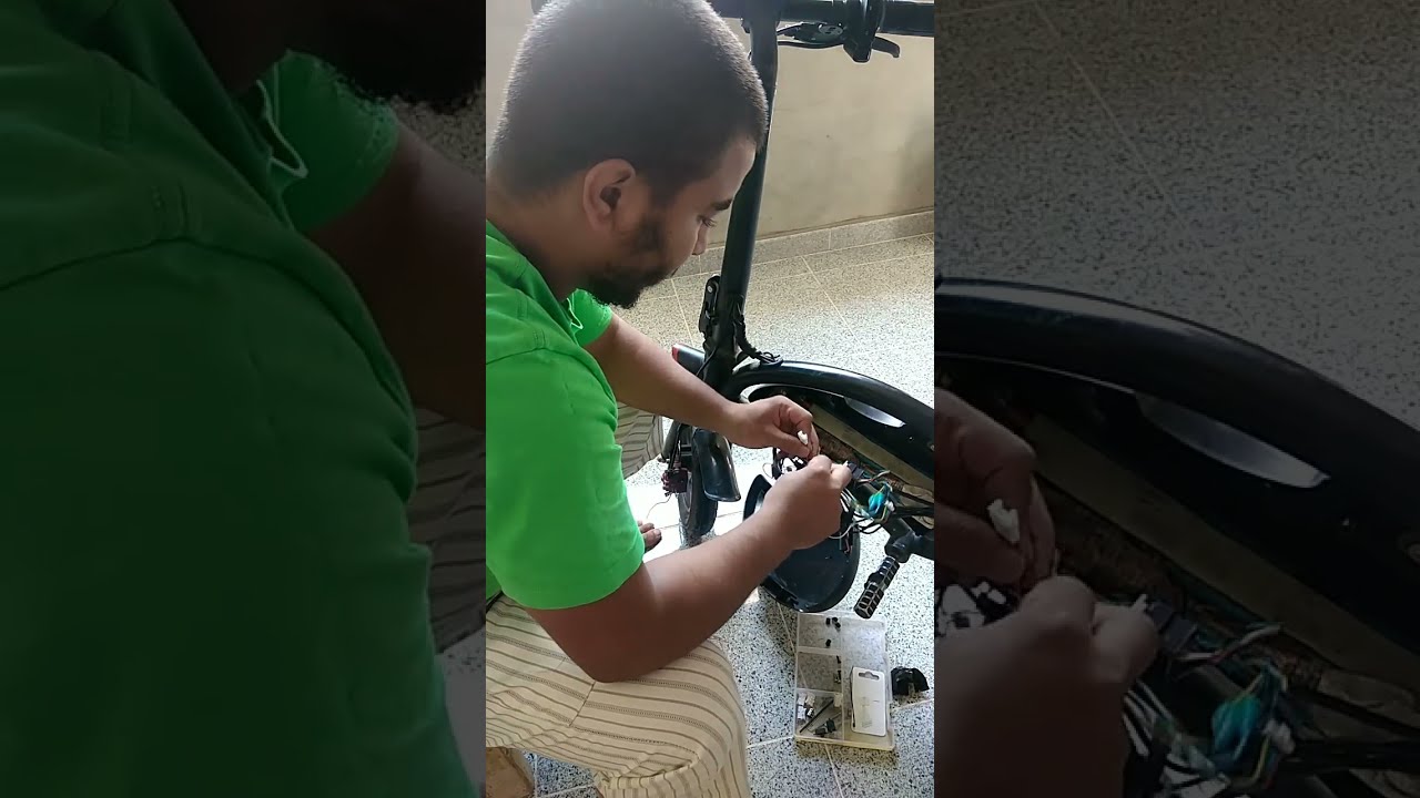 اصلاح مشكل دراجة كهربائية لا تشتغل moov way reparation d'un vélo électrique